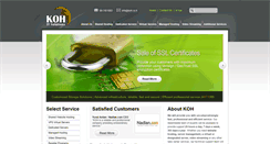 Desktop Screenshot of en.koh.co.il